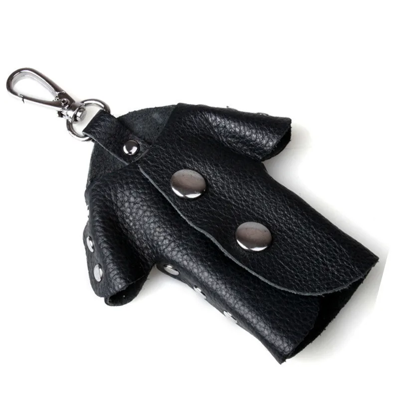 Кошелек для ключей Tiding из натуральной тисненой кожи мужчин и женщин модный