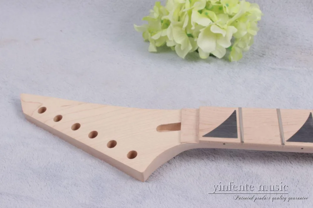 Новая электрогитара Шея 24 лада 25 5 дюйма кленовый деревянный гриф #755 может