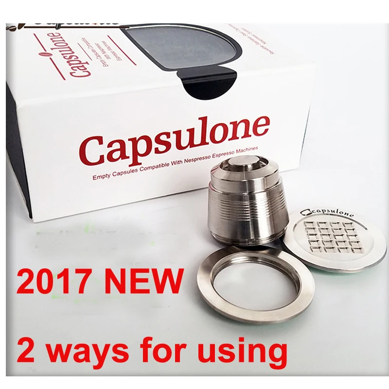 Новое поступление/2 способ использования Capsulone Нержавеющая сталь металлическая