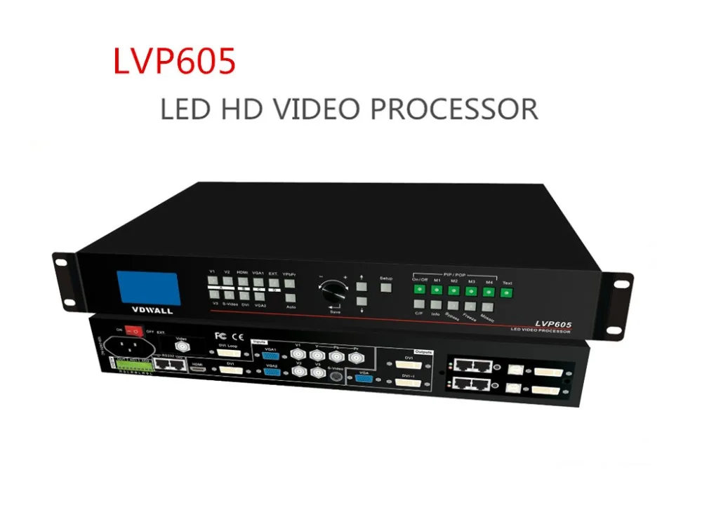 Профессиональный светодиодный видеопроцессор VDWALL LVP605 LVP605|processor| |