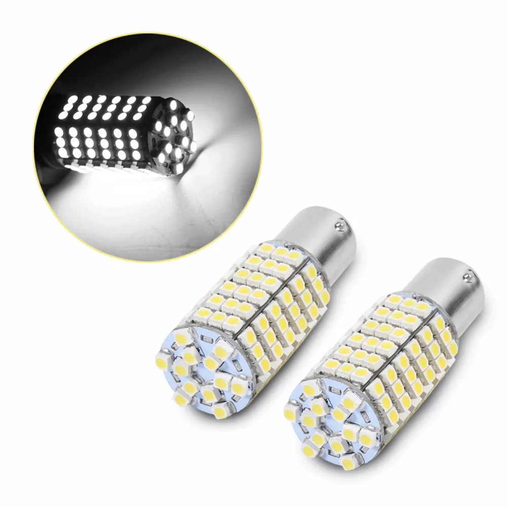2X 1157 BAY15D 120 SMD задний стоп-сигнал поворота/задний светодиодный фонарь ные лампы s