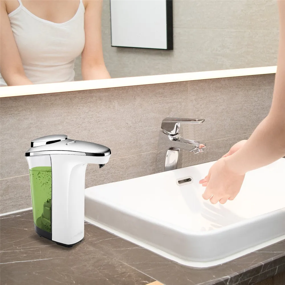 480 мл автоматический пластиковый Электрический Бесконтактный ручной диспенсер