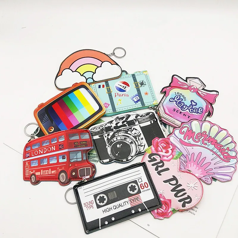 Want Go Kawaii 3D Хлеб дизайн детский кошелек милый кошелек для монет, Сумочка кожаный маленький кошелек для девочек мини клатч ключ сумка для хранения