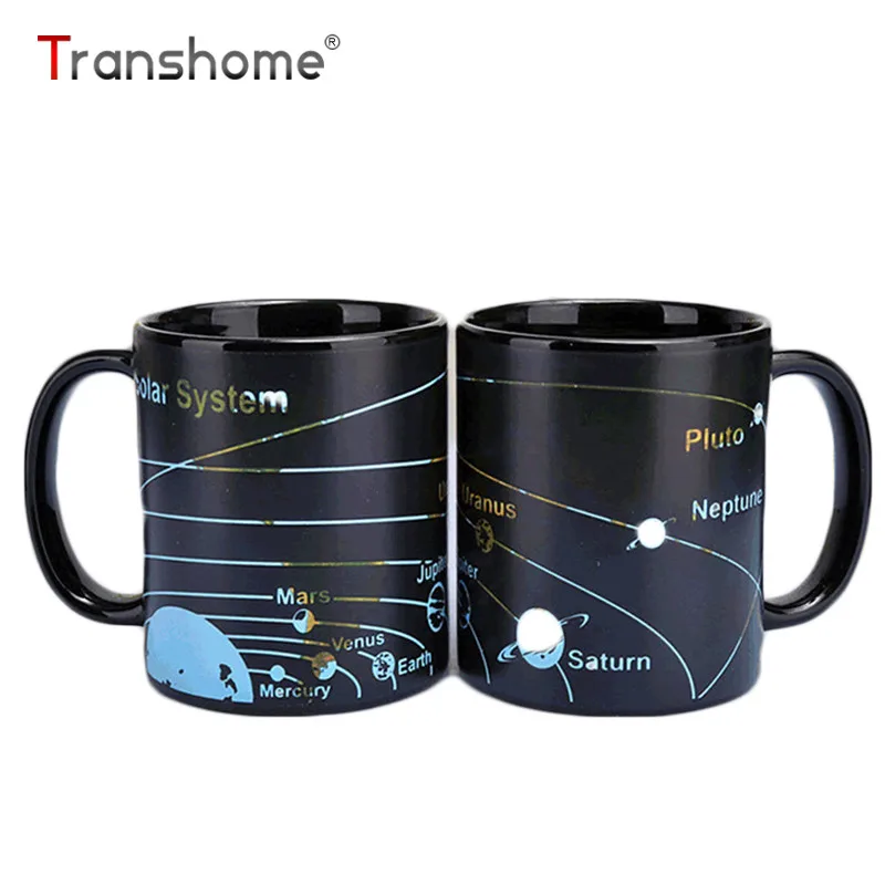 Креативная керамическая кружка для кофе Transhome 380 мл фарфоровые кружки с