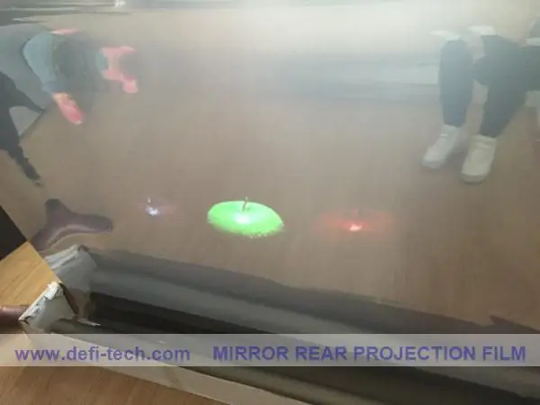 DfLabs Новинка! Голографический зеркальный цветной экран для задней проекции