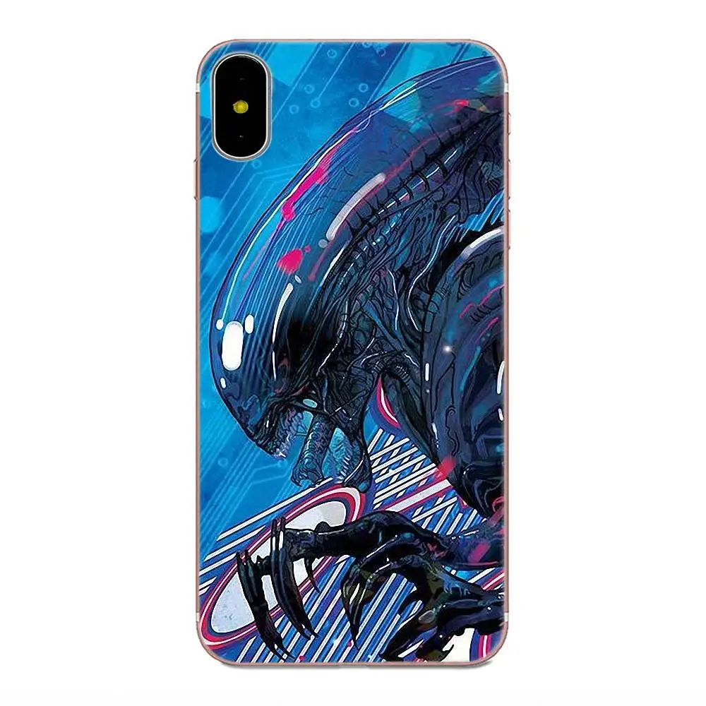 Мягкий защитный чехол из ТПУ для Huawei Mate 7 8 9 10 20 P8 P9 P10 P20 P30 Lite Plus Pro 2017 Anime Alien vs