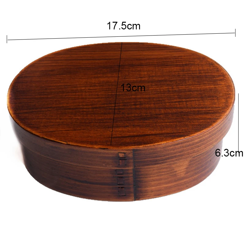 Unibird деревянный Ланч бокс Портативный в японском стиле Bento контейнер для еды с