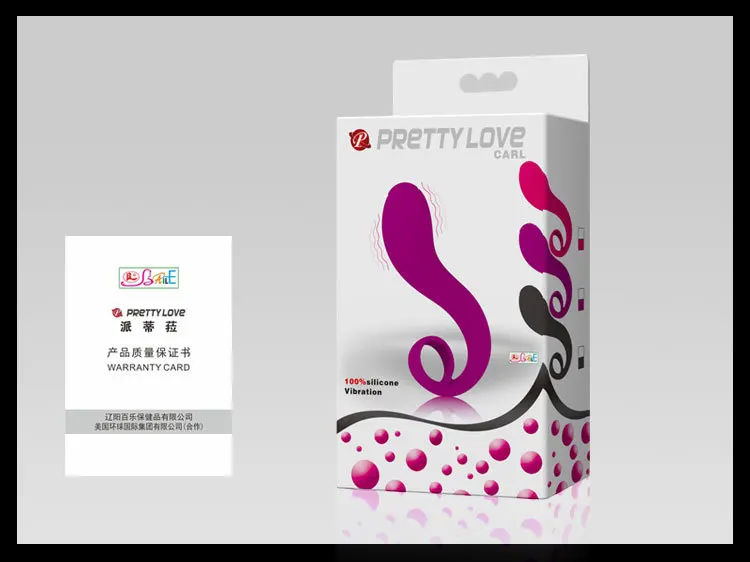 Анальный вибратор Pretty love Анальная пробка фаллоимитатор для анального секса