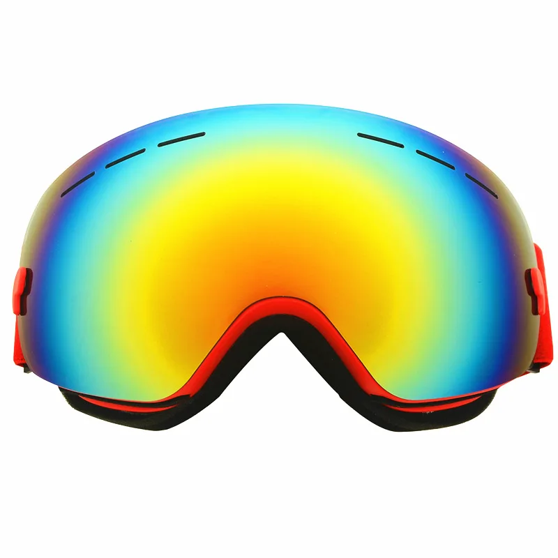 Лыжные очки для мужчин и женщин уличные UV400 Monolayer Анти туман Лыжный спорт