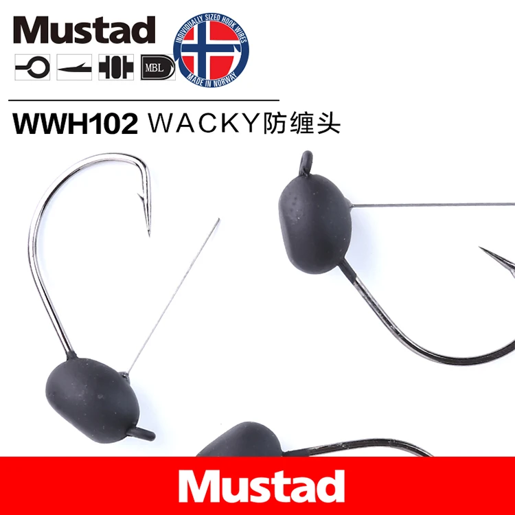 Mustad Рыбалка Крючки 1 7g 3.5g 5g рукоятки с джиг-головкой анти намотка приманка со