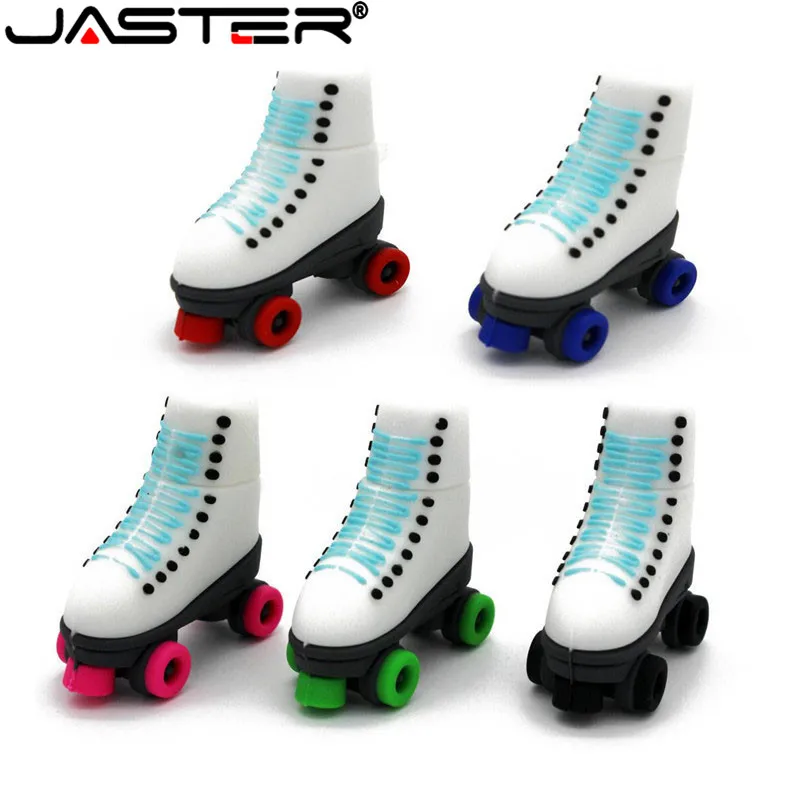 JASTER коньки флеш-накопитель USB s Подлинная 2 0 32 ГБ/16 ГБ/8 ГБ/4 ГБ роликовые обувь карта