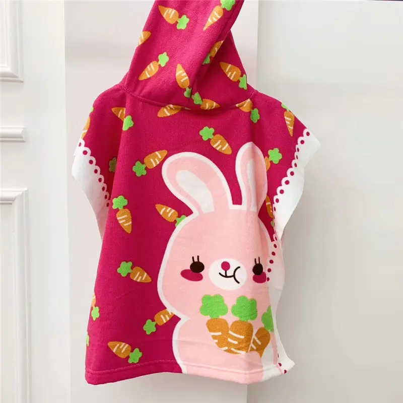 BeddingOutlet полотенце с капюшоном из микрофибры с принтом, быстросохнущее детское банное полотенце с капюшоном, пляжное полотенце с тигром и акулой, 60x120 см - Цвет: Hooded Towel 013