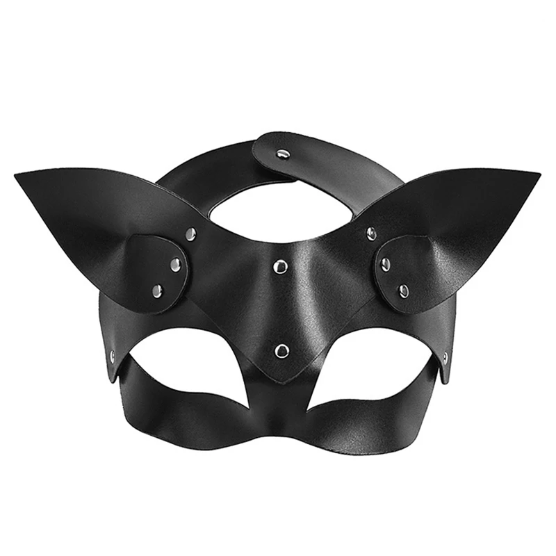 Сексуальное порно маска для собак голова игры черный кусок раб игрушка БДСМ