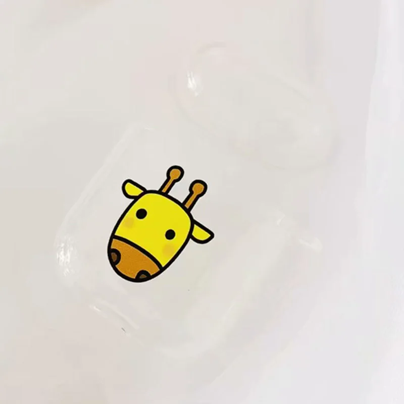 19 Сумки для Air Pods с английскими буквами Дейл чип Дональд Дейзи Мультфильм силиконовый прозрачный чехол для Airpods беспроводные наушники Bluretooth - Цвет: 19