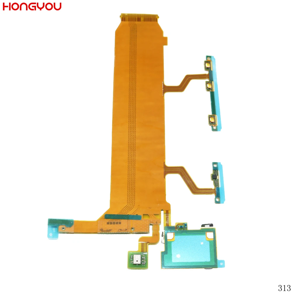 Power Button Switch Volume Mute On / Off Flex Cable For Sony Xperia Z Ultra XL39H 3G C6802 C6833 | Мобильные телефоны и