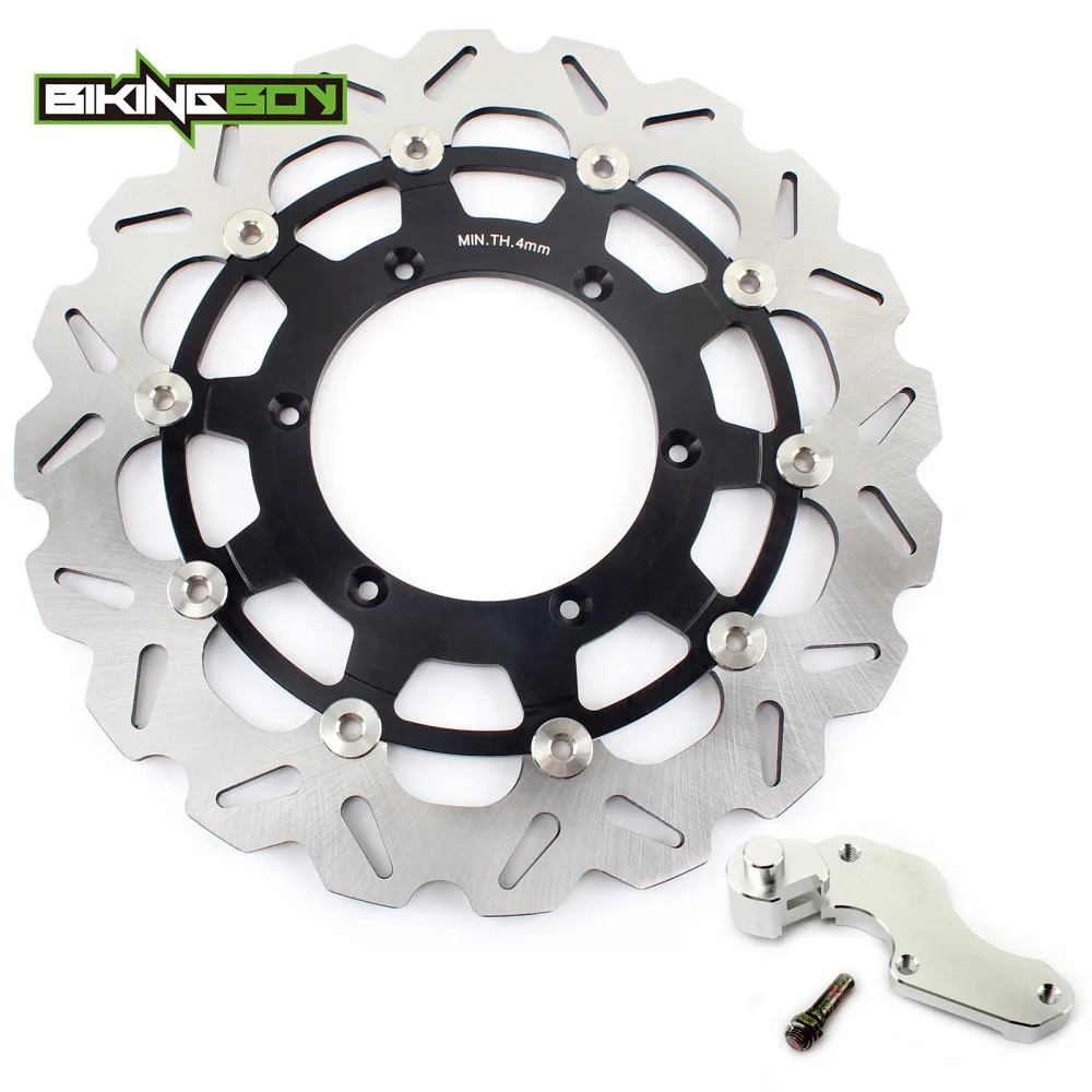 BIKINGBOY для suzuki RM 125 96 09 250 12 DRZ 400 E S 2000 2008 SV125 SM оверсайз 320 мм передний тормозной диск