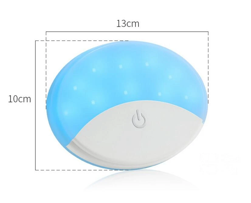 Car Interior LED Reading Light Roof Lamp Celling Magnetic For Honda CRV Civic Accord XRV URV Odyssey Fit Pilot Accessories | Автомобили и