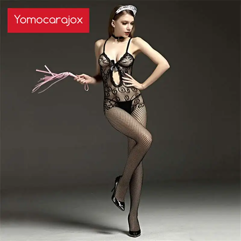 Соблазнительные эротические чулки нижнее белье Кружевное Белье для сна без