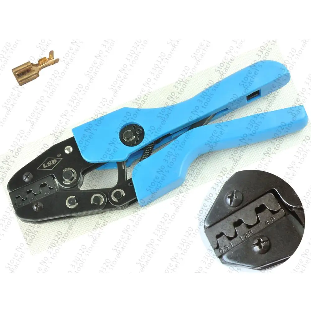 

AN-03B Open Barrel Terminal Crimping Tool for crimping 0.5-6mm2 non-insulated barrel terminals