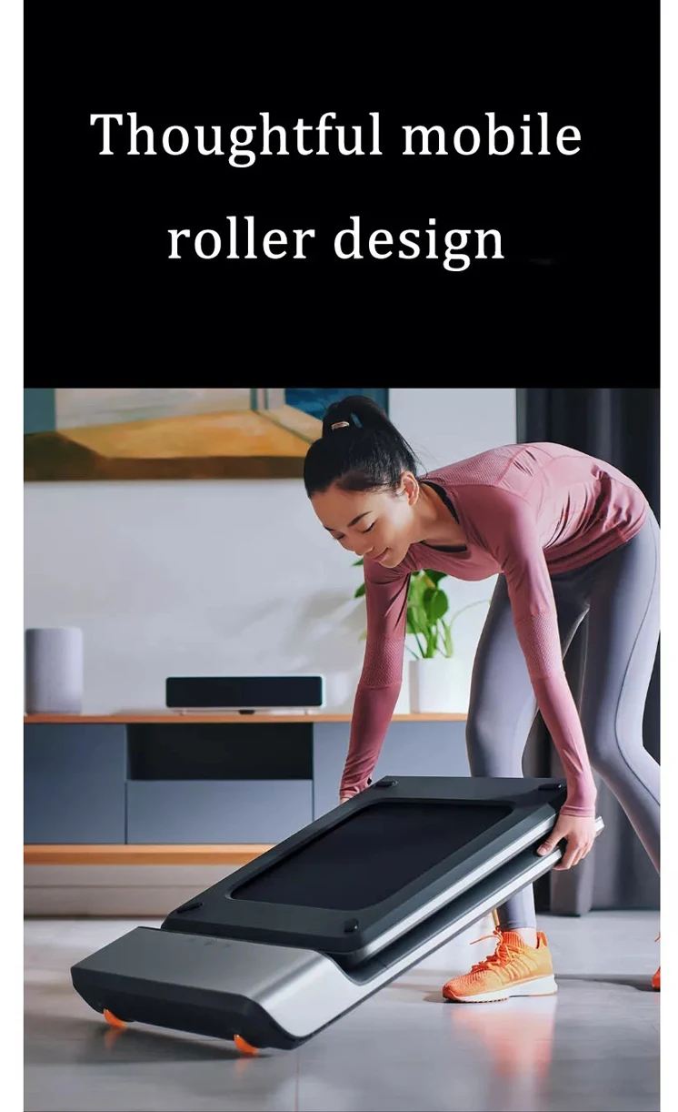 Xiaomi Mijia Smart WalkingPad, складная Нескользящая Спортивная беговая дорожка, Беговая прогулочная машина, тренажерный зал, электрическое оборудование для фитнеса