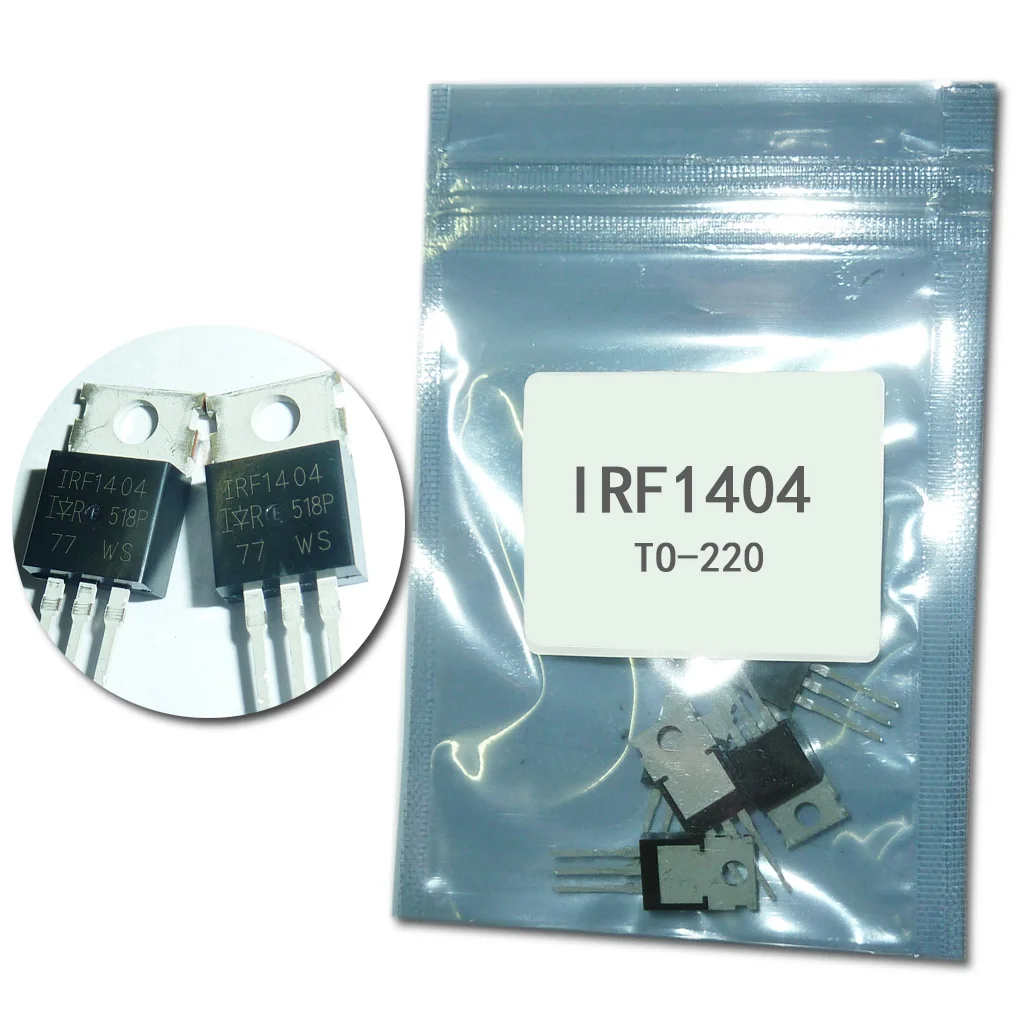 10 шт./лот IRF1404 IRF1404PBF MOS транзистор 40 в 202A 333 Вт электронный канал полевой эффект Mosfet