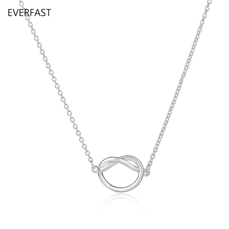 Everfast 1 шт. новый кулон в стиле бохо с сердцем и узлом женское минималистичное
