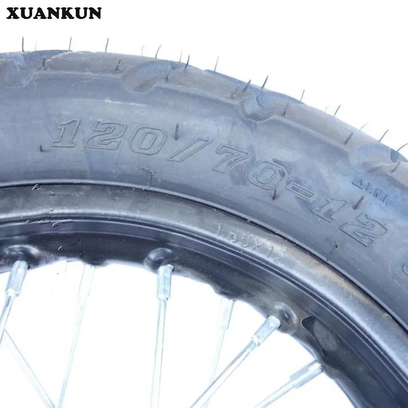 XUANKUN внедорожные мотоциклетные шины 120 / 70 12 дюймов в сборе|tires motorcycles|motorcycle tiremotorcycle