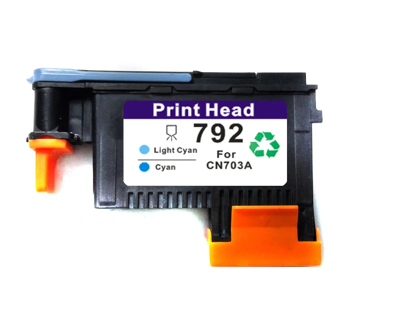 4 шт. печатающая головка 792 совместима с HP792 CN702A CN703A Cyan/Light Cyan черный/желтый для L26500