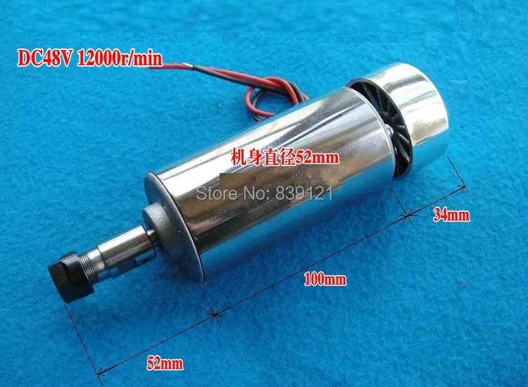 

new export spindle CNC 400W Air cool Spindle take with 1/8mm collet