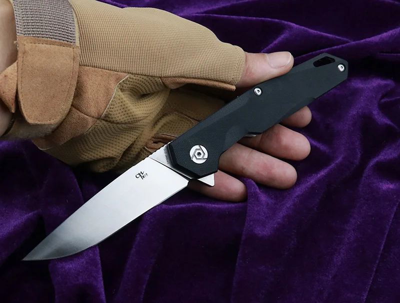 CH нож 1047-G10 Флиппер складной нож D2 лезвие G10 ручка Открытый Отдых Охота pocke фрукты Ножи EDC инструменты выживания