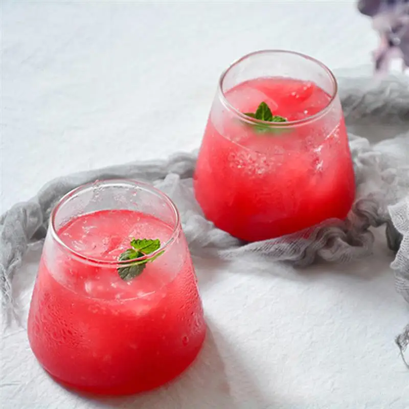 2 шт стеклянные холодные горячие кружки для кофе, замороженная вода, мороженое, Коктейльные соки, молоко, кола, вино, пиво, стеклянная чашка, чай, кофейные кружки