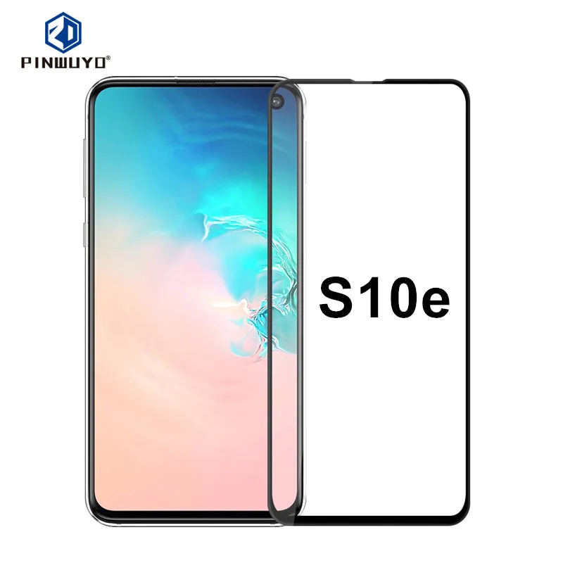 Pinwuyo для samsung Galaxy S10e Экран протектор 5 8 дюймов Стекло 3D изогнутые закаленное