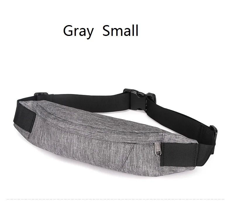 Gray Small Новая повседневная спортивная трендовая Мужская многофункциональная сумка-мессенджер с карманами для мобильного телефона, нагрудная сумка CZ03 - Цвет: Gray Small