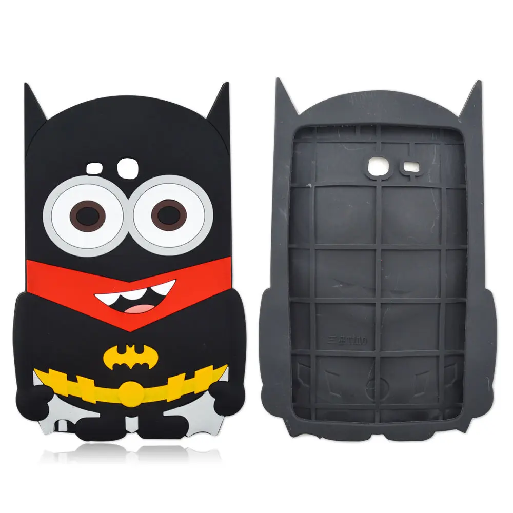 Cartoon Superher Batman and Minions Rubber Silicone Cover Shockproof Case For Samsung Galaxy Tab 4 7&quot SM-T230 T235 table PC |