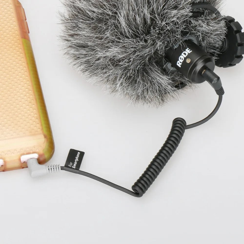 Ulanzi мм 3 5 TRS к TRRS Кабель адаптер для RODE VideoMicro VideoMic Go BY MM1 передача от смартфона