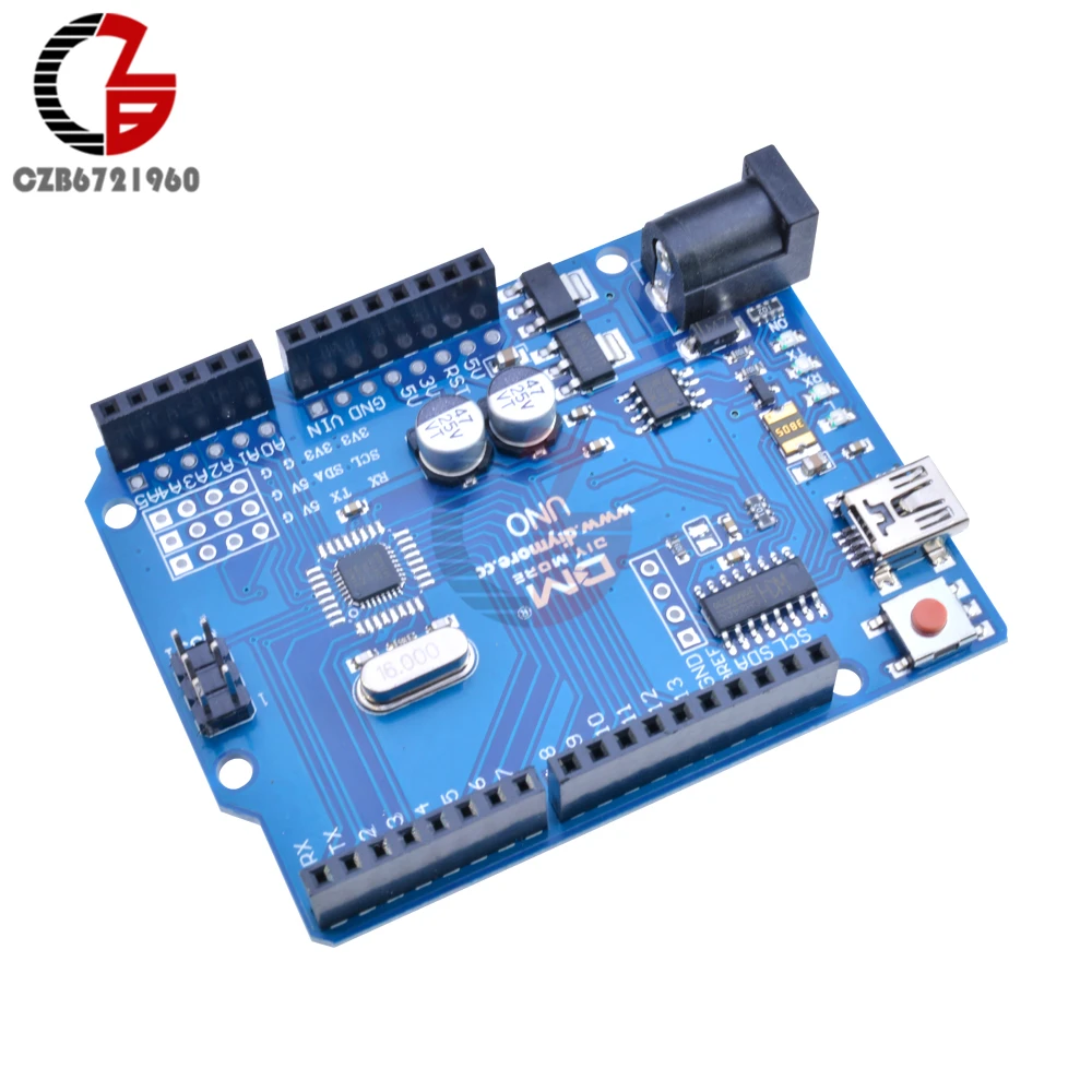 Микроконтроллер CH340 CH340G ATmega328P сменный микроконтроллер ATmega16U2 ATmega328 UNO R3 один