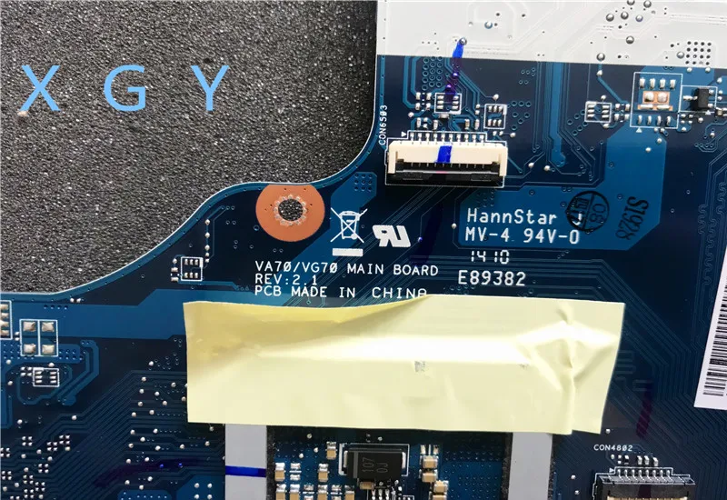 Материнская плата для ноутбука VA70 VG70 материнская Acer aspire Nautilus V3-771 E1-771 E1-731Motherboard DDR3