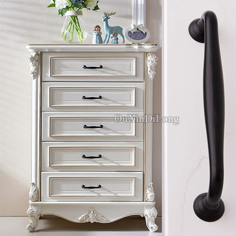 Горячая распродажа 10 шт. дверные ручки для кухонного шкафа в европейском ретро