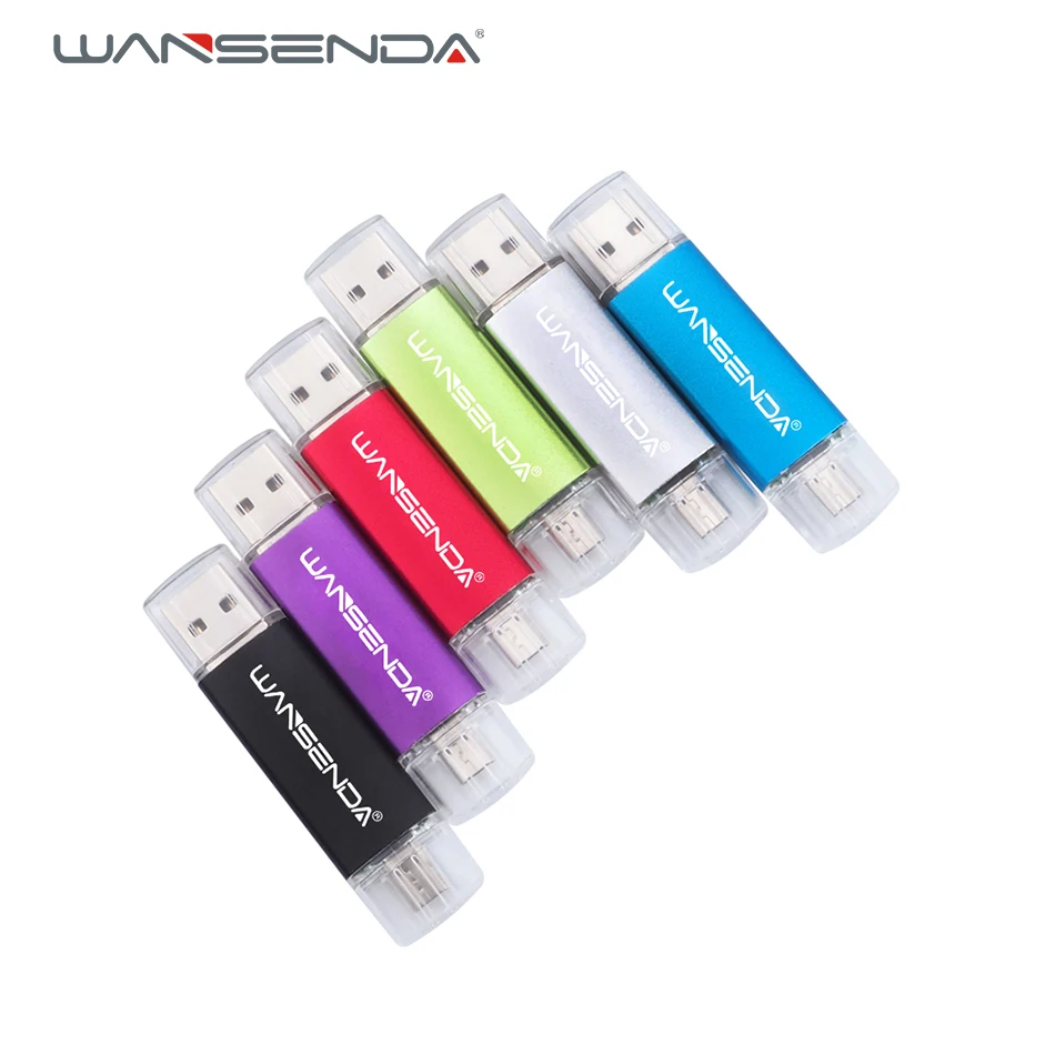 Wansenda металлический USB флеш накопитель 4 гб 8 16 32 64 128 256 гб|USB флэш-накопители| |