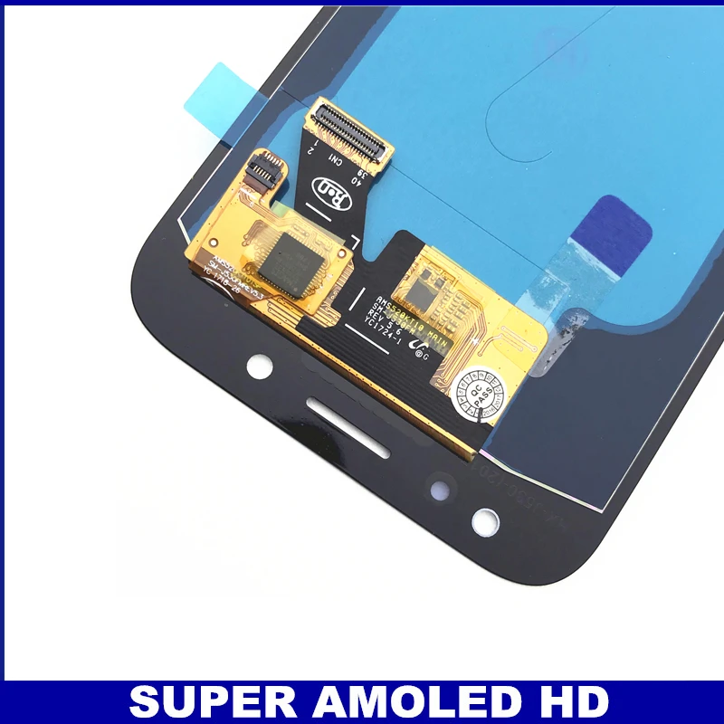 AMOLED lcd Замена для Samsung Galaxy J5 2017 j530 J530F кодирующий преобразователь сенсорного