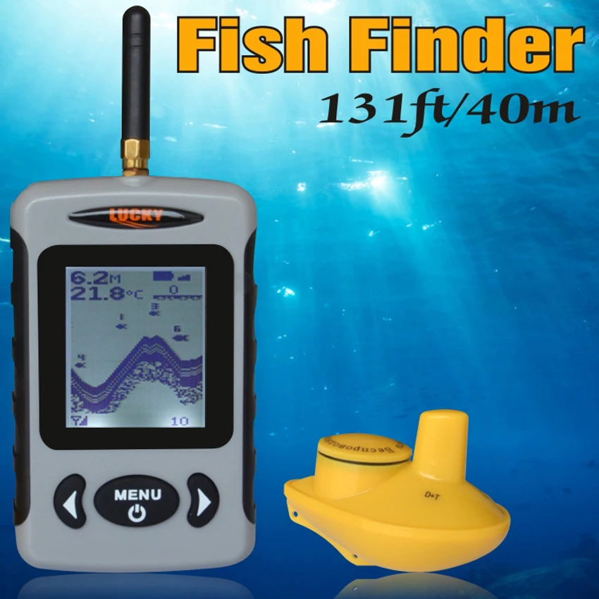 Эхолот беспроводной эхолот для поиска рыбы глубина 100 м|sonar fish finder wireless|sonar finderfish