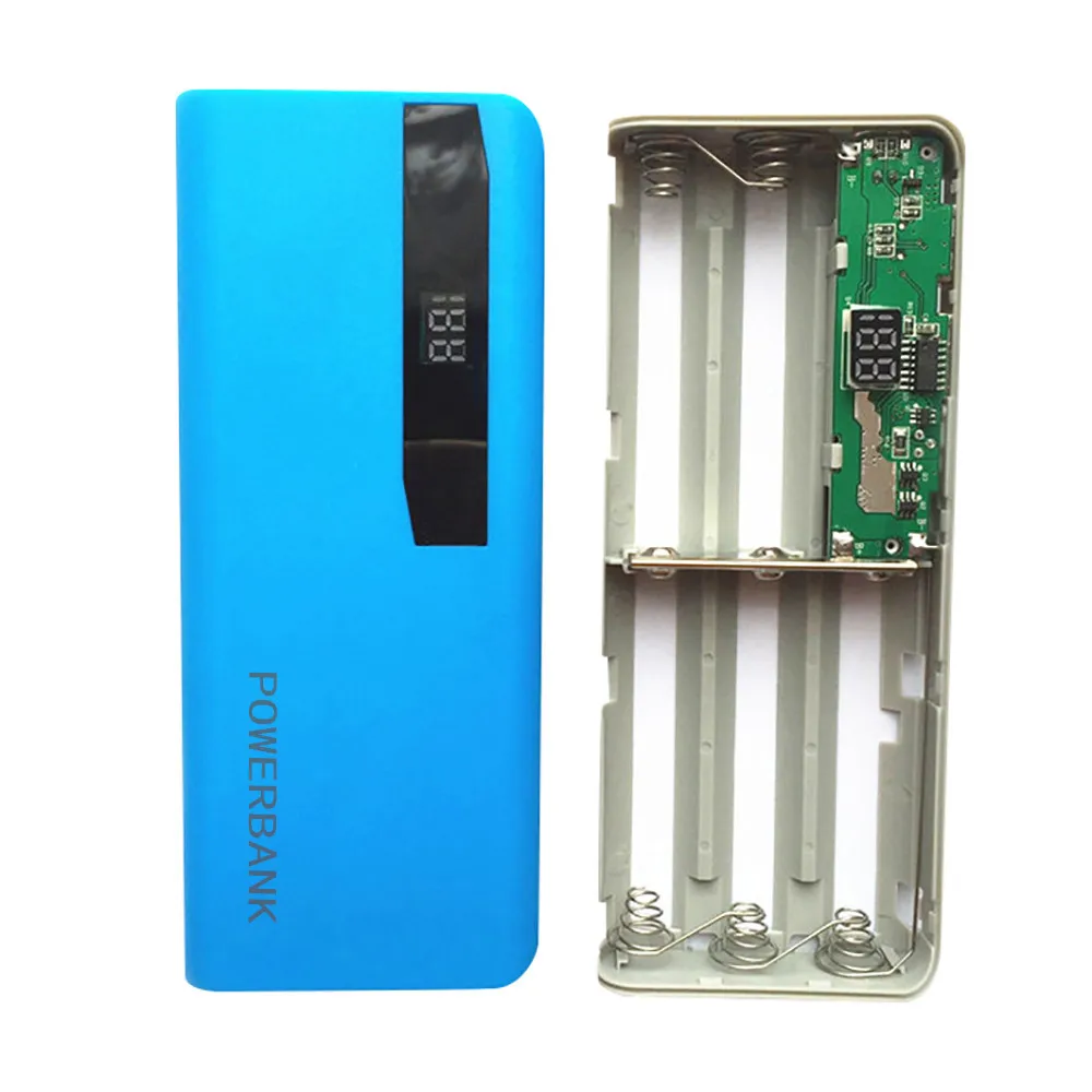 HIPERDEAL светодиодный дисплей 5X 18650 USB внешний аккумулятор зарядное устройство для