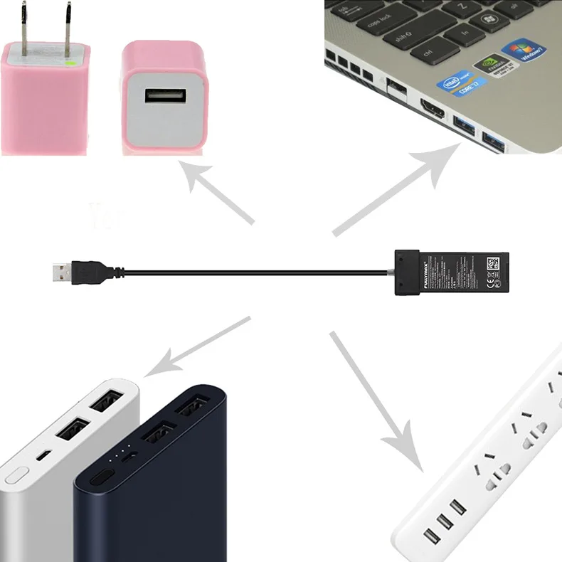 USB кабель Tello для быстрой зарядки 70 см|Кабели питания| |