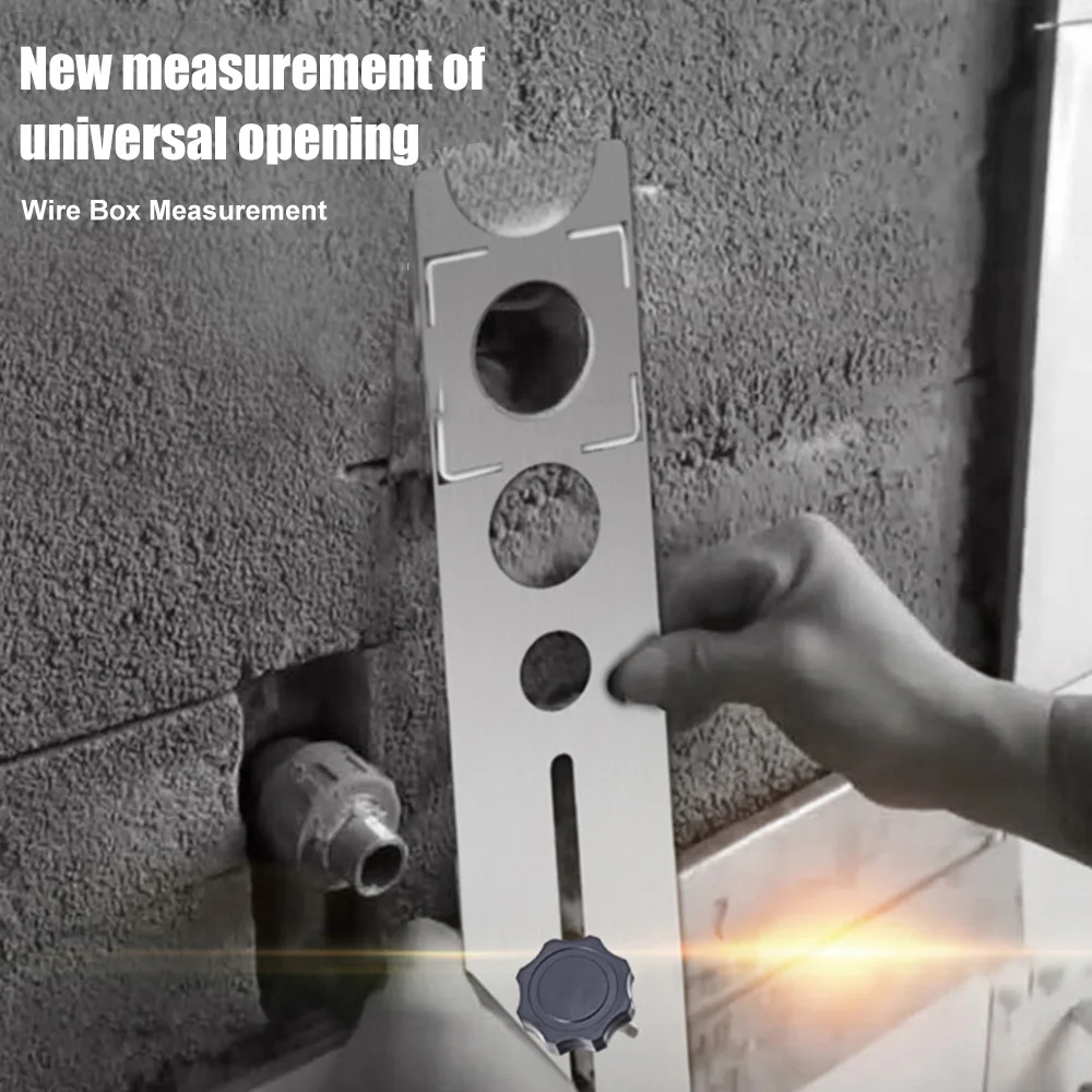 Tile Borehole Locator Multifunctional Adjustable Position Puncher Auxiliary Tool --M25 | Инструменты