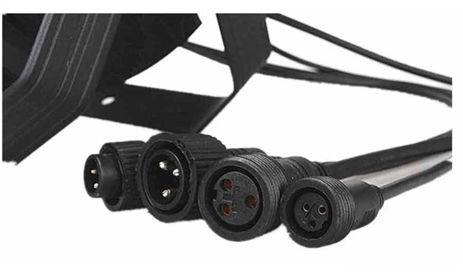 4 шт./18x12 Вт водонепроницаемый горит пар кейс RGBW 4IN1 LED PAR DMX512 управления