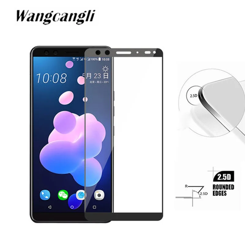 Купить 2 получить 1 9H полное покрытие защита для HTC U12 U12Life U12Plus закаленное стекло