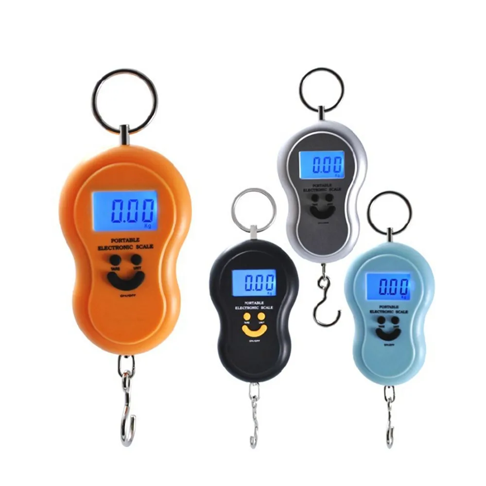 

50Kg /10g Hanging Scale Digital Scale Backlight Pocket Weight scale Luggage Scales Kg Lb OZ Travel Accessories
