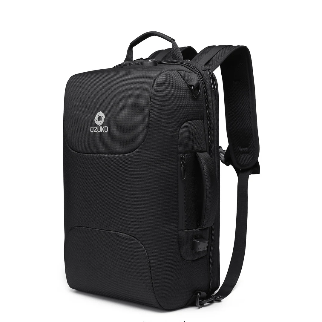 OZUKO 2019 Men Backpack New Multifunction Waterproof Anti-theft USB Charging Laptop Travel Teenage Male Bagpack Mochila | Багаж и сумки