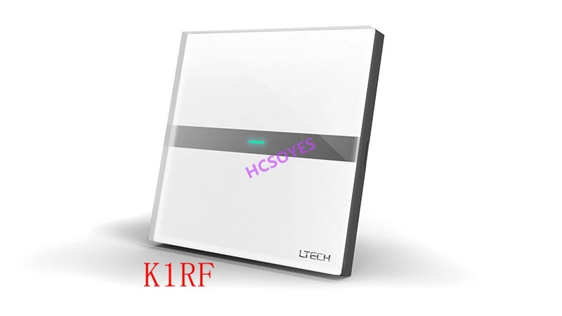 LTECH K1RF one-way touch switch panel/K2RF two-way panelAC200-240V inputcan work with VK remote 4zones wireless | Освещение