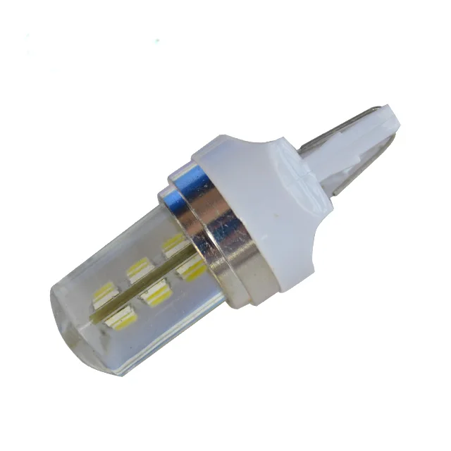 10 шт. стробоскопическая вспышка Blink T25 3157 T20 7443 силикон 12 SMD 2835 светодиодные фонари